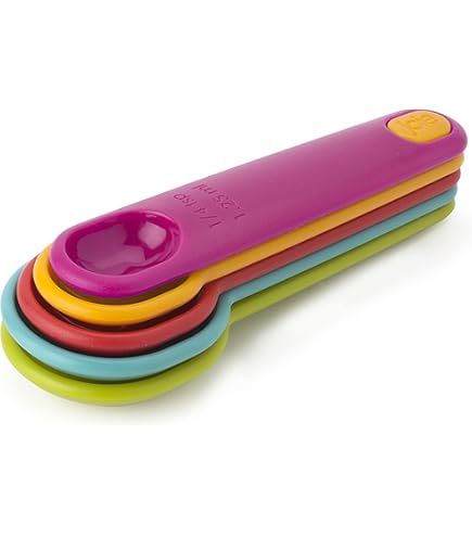 Amazon | Cuisipro Stainless Steel Measuring Spoon Set by Cuisipro